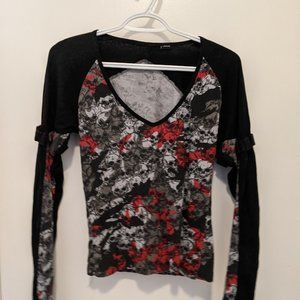 Lip Service fatale fatigues skull camo long sleeve